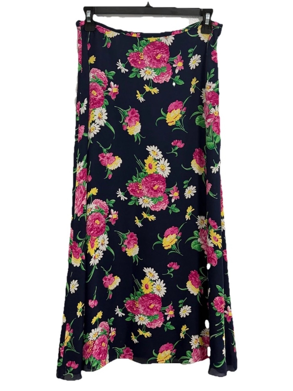 Vintage Ralph Lauren 100% Silk Skirt - No Flaws